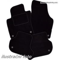Textiln� koberce p�esn� tvarovan� Daihatsu Copen -- od roku v�roby 2004- ( p�edn� d�ly - 2 kusy koberce )